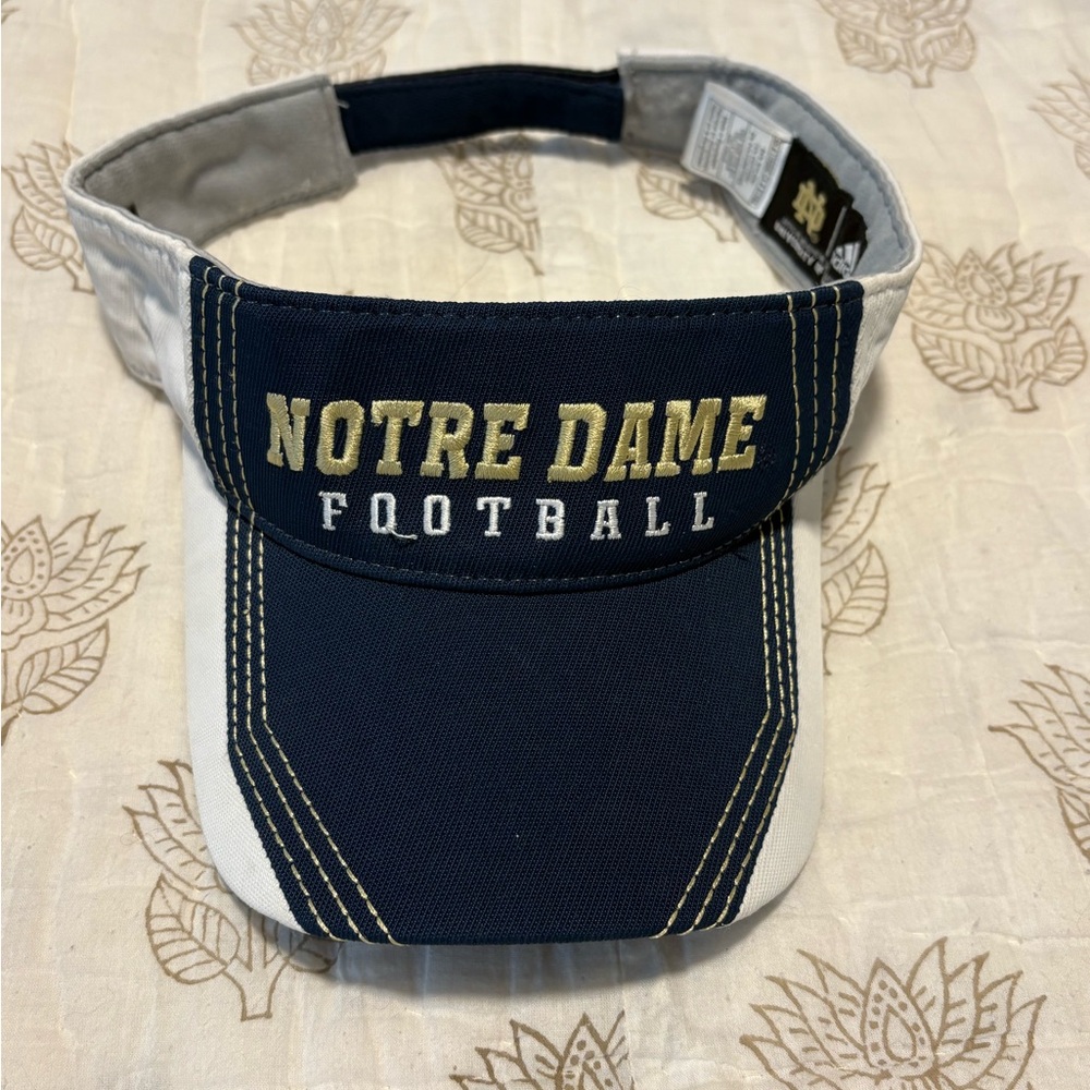 Adidas Blue and White Game Visor